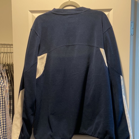 adidas Notre Dame Fighting Irish ClimaWarm Fleece Long Sleeve Blue. Men’s Large - Picture 8 of 9